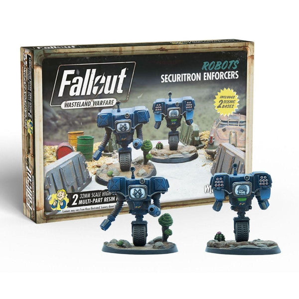 Fallout Wasteland Warfare - Robots Securitron Enforcers - Gap Games