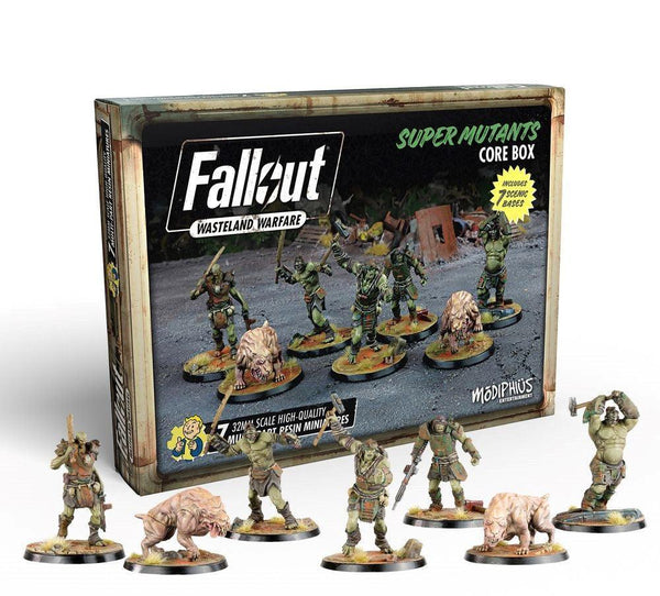 Fallout Wasteland Warfare Super Mutants Core Box Updated - Gap Games