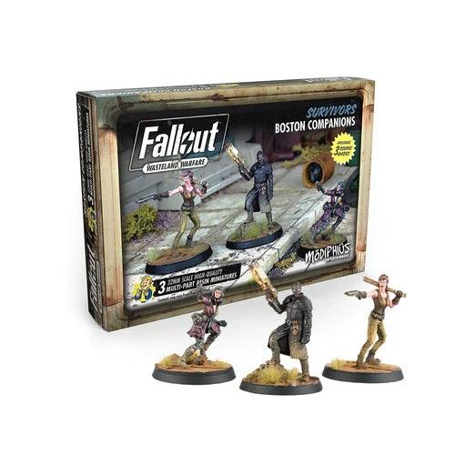 Fallout Wasteland Warfare - Survivors - Boston Companions - Gap Games