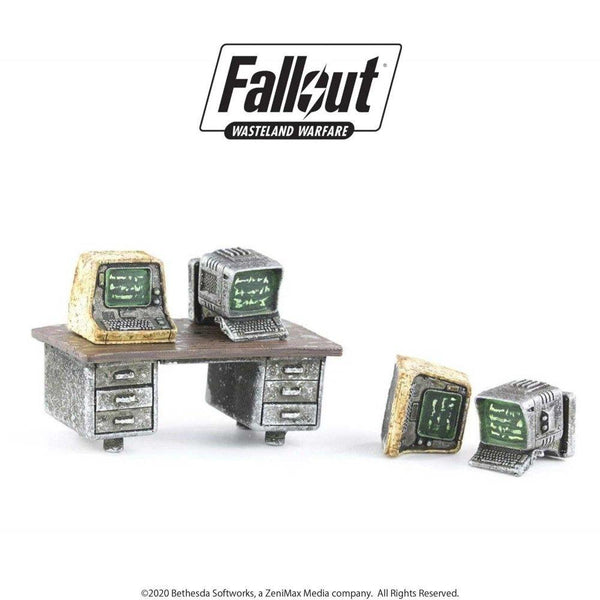 Fallout Wasteland Warfare - Terrain Expansion Terminals - Gap Games