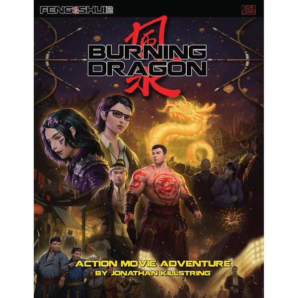 Feng Shui 2 RPG - Burning Dragon - Gap Games