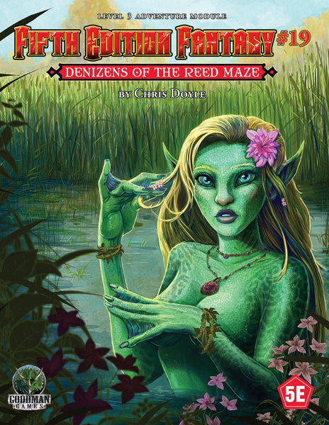 Fifth Edition Fantasy #19 RPG Denizens of the Reed Maze - Gap Games