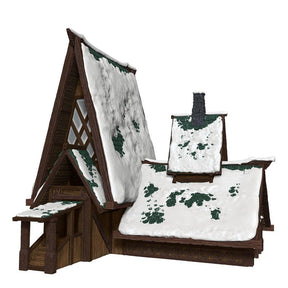 SALE D&D Icewind Dale Rime of the Frostmaiden The Lodge Papercraft Set - Gap Games