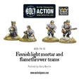 Finnish light mortar and flamethrower teams - Gap Games