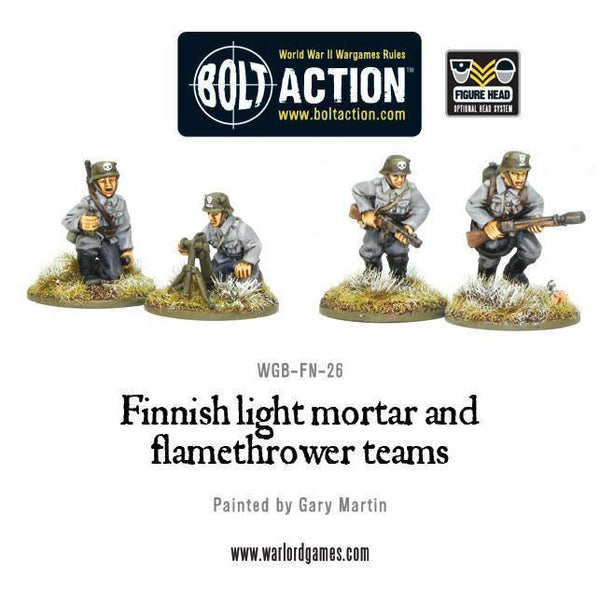 Finnish light mortar and flamethrower teams - Gap Games