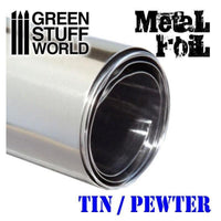 Flexible Metal Foil - Tin/Pewter - Gap Games