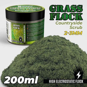 Flock 2-3mm 200ml - Countryside Scrub - Gap Games