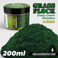 Flock 2-3mm 200ml - Deep Green Meadow - Gap Games