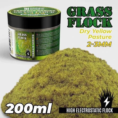 Flock 2-3mm 200ml - Dry Yellow Pasture - Gap Games