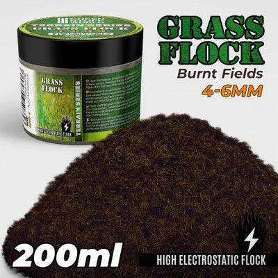 Flock 4-6mm 200ml - Burnt Fields - Gap Games