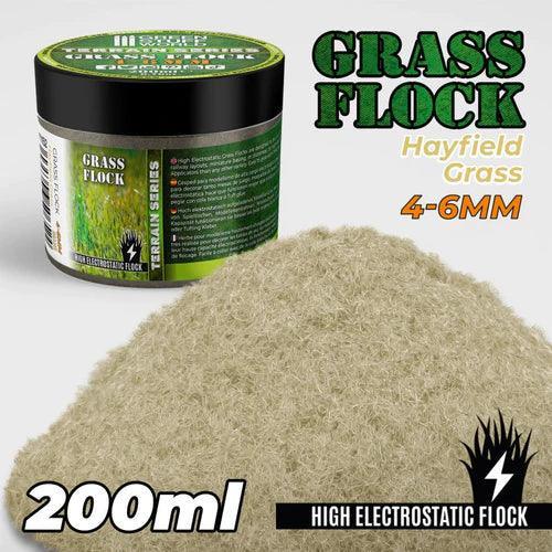 Flock 4-6mm 200ml - Hayfield Grass - Gap Games