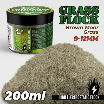 Flock 9-12mm 200ml - Brown Moor Grass - Gap Games