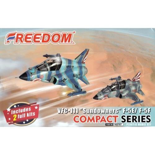 Freedom Models Egg F-5E & F-5F VFC111 (Includes 2 Kits) Plastic Model Kit - Gap Games
