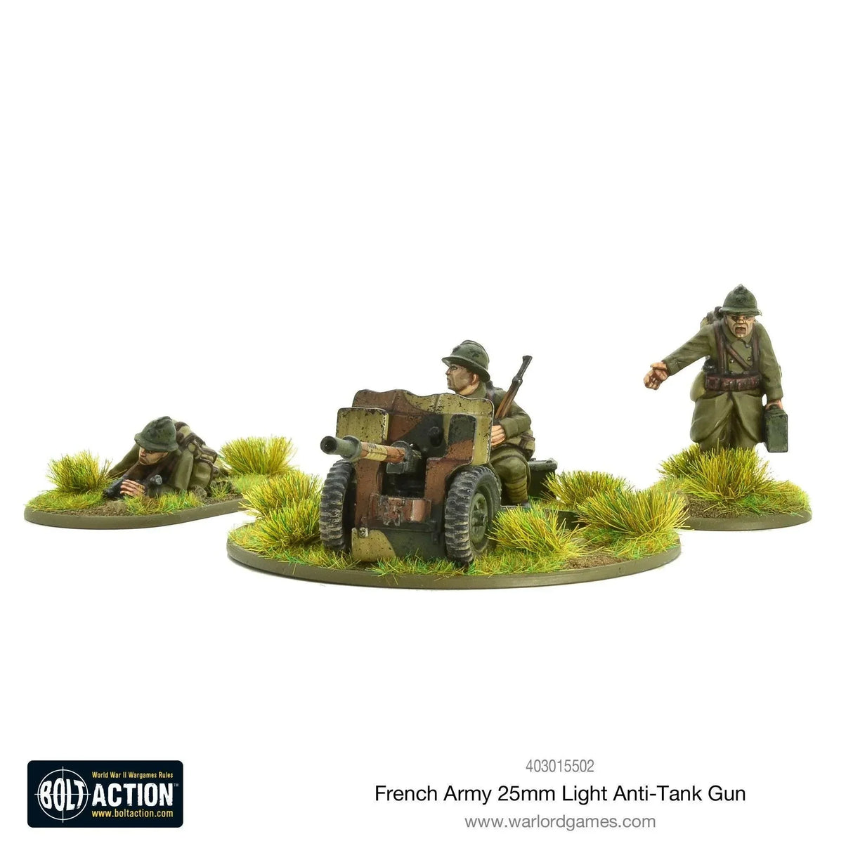 French Army 25mm light anti-tank gun - Gap Games