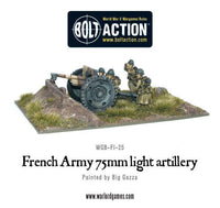 French Army 75mm light artillery - Gap Games