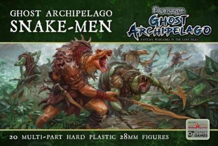 Frostgrave - Ghost Archipelago Plastic Snake-men - Gap Games