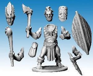 Frostgrave Ghost Arcipelago Tribals Sprue Singola Con Basi - Foto 8