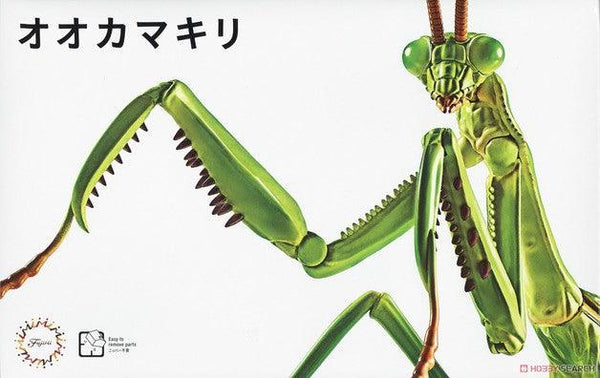 Fujimi Biology Edition Big Mantis (Metallic Green) (FI No.23 EX-3) Plastic Model Kit [17111] - Gap Games