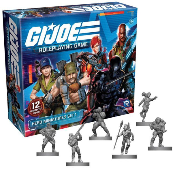 G.I JOE Roleplaying Game Hero Miniatures Set 1 - Gap Games