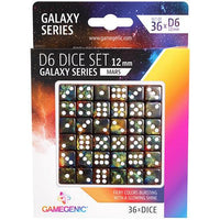 Gamegenic Galaxy Series - Mars - D6 Dice Set 12 mm (36 pcs) - Gap Games