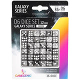 Gamegenic Galaxy Series - Moon - D6 Dice Set 12 mm (36 pcs) - Gap Games