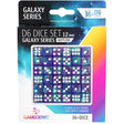 Gamegenic Galaxy Series - Neptune - D6 Dice Set 12 mm (36 pcs) - Gap Games