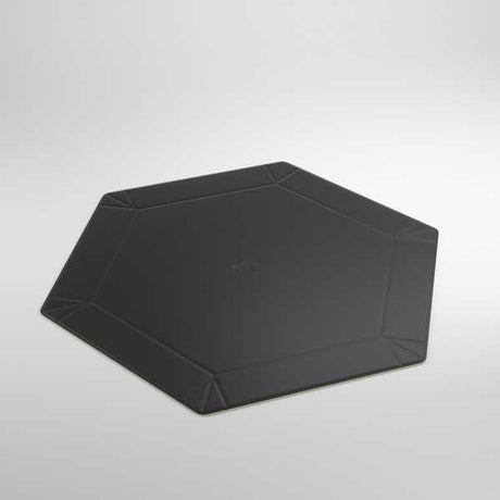 Gamegenic Magnetic Dice Tray Hexagonal Black/Green - Gap Games