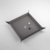 Gamegenic Magnetic Dice Tray Square Black/Gray - Gap Games