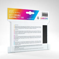 Gamegenic Matte Double Sleeving Pack 100 - Gap Games