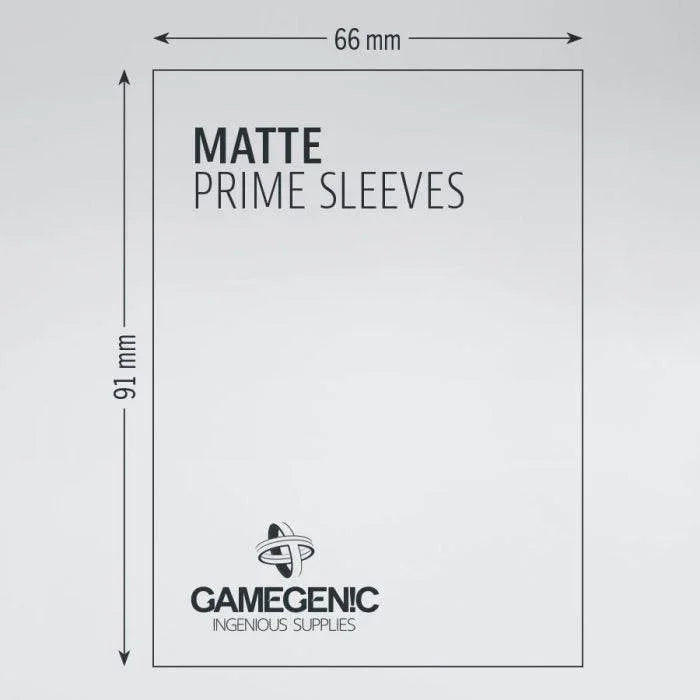 Gamegenic Matte Double Sleeving Pack 100 - Gap Games