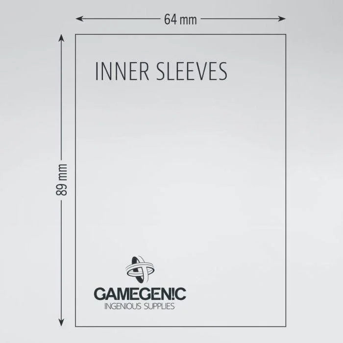 Gamegenic Matte Double Sleeving Pack 100 - Gap Games