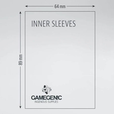 Gamegenic Matte Double Sleeving Pack 100 - Gap Games