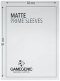 Gamegenic Matte Prime Card Sleeves Black (66mm x 91mm) (100 Sleeves Per Pack) - Gap Games