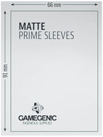 Gamegenic Matte Prime Card Sleeves Orange (66mm x 91mm) (100 Sleeves Per Pack) - Gap Games