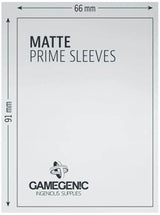 Gamegenic Matte Prime Card Sleeves Pink (66mm x 91mm) (100 Sleeves Per Pack) - Gap Games