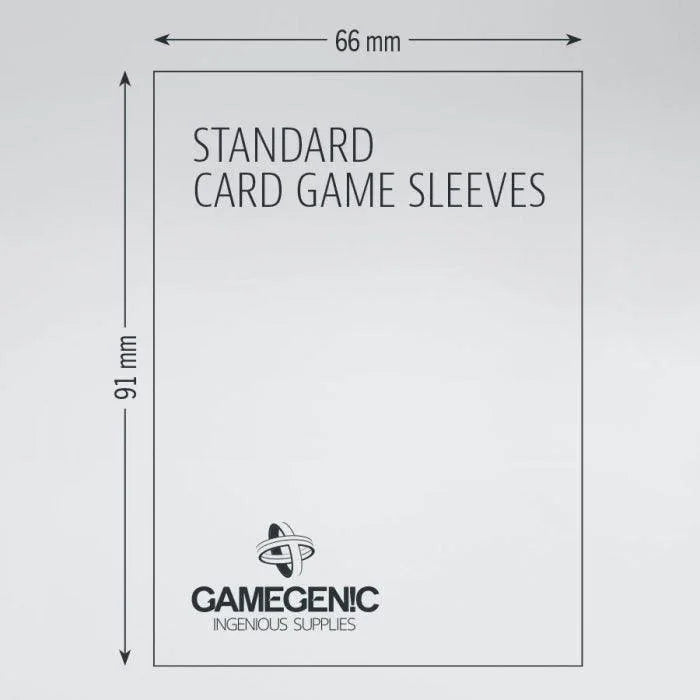 Gamegenic Matte Standard Card Game Sleeve Value Pack 200 - Gap Games