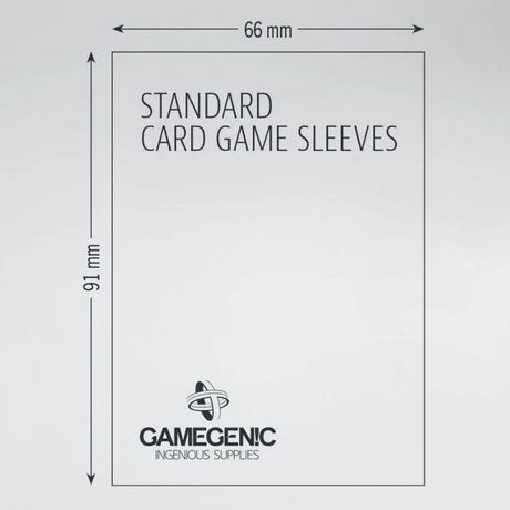 Gamegenic Matte Standard Card Game Sleeve Value Pack 200 - Gap Games