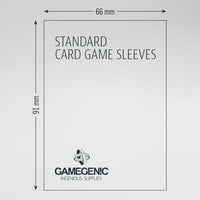 Gamegenic Prime Board Game Sleeves Value Pack - Standard Size (66mm x 91mm) (200 Sleeves per Pack) - Gap Games