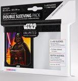 Gamegenic Star Wars Unlimited Art Sleeves Double Sleeving Pack - Darth Vader - Pre-Order - Gap Games