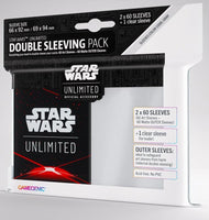 Gamegenic Star Wars Unlimited Art Sleeves Double Sleeving Pack - Space Red - Gap Games