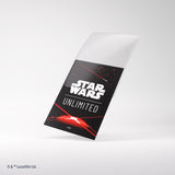 Gamegenic Star Wars Unlimited Art Sleeves Double Sleeving Pack - Space Red - Gap Games