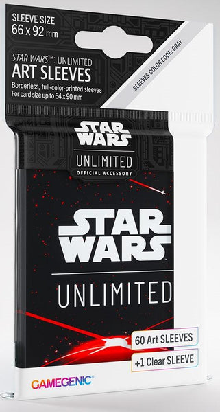 Gamegenic Star Wars Unlimited Art Sleeves - Space Red - Pre-Order - Gap Games