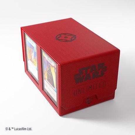 Gamegenic Star Wars Unlimited Double Deck Pod - Red - Pre-Order - Gap Games