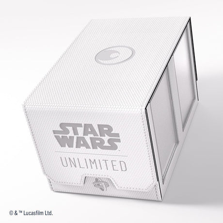 Gamegenic Star Wars Unlimited Double Deck Pod - White/Black - Pre-Order - Gap Games
