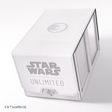 Gamegenic Star Wars Unlimited Double Deck Pod - White/Black - Pre-Order - Gap Games