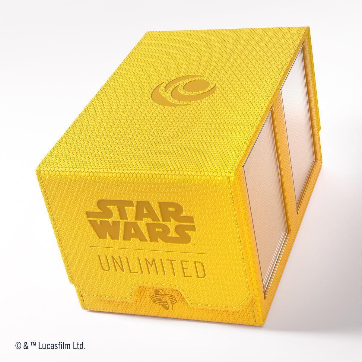 Gamegenic Star Wars Unlimited Double Deck Pod - Yellow - Pre-Order - Gap Games