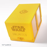 Gamegenic Star Wars Unlimited Double Deck Pod - Yellow - Pre-Order - Gap Games