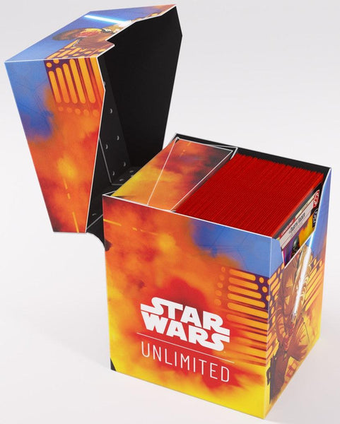 Gamegenic Star Wars Unlimited Soft Crate - Luke/Vader - Pre-Order - Gap Games
