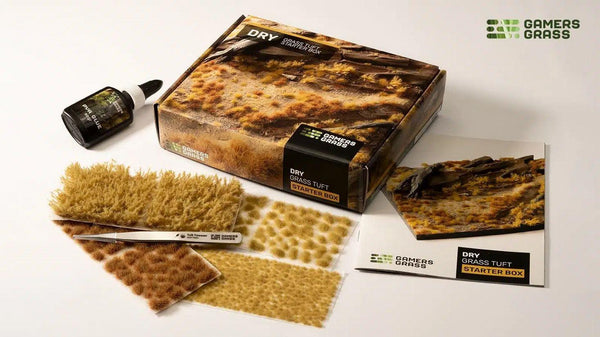 Gamer's Grass - Dry Grass Tuft Starter Box - Gap Games