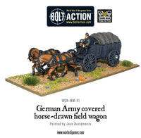 German Army Hf2 Horsedrawn Covered Field Wagon - Gap Games